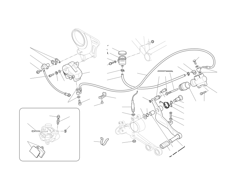 Rear brake