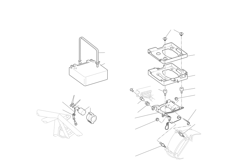 Battery support