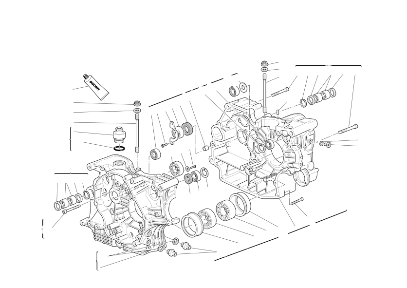 Crankcase halves