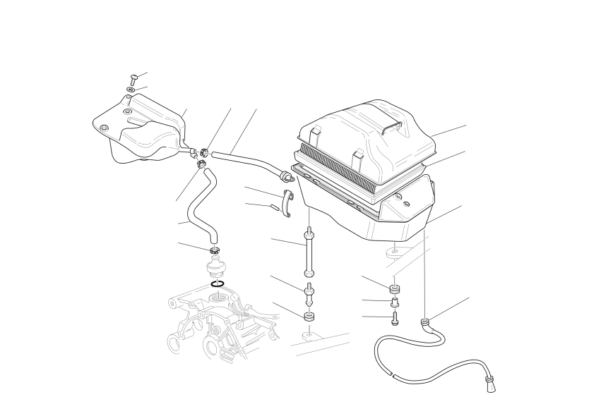 AIR INDUCTIO AND OIL VENT