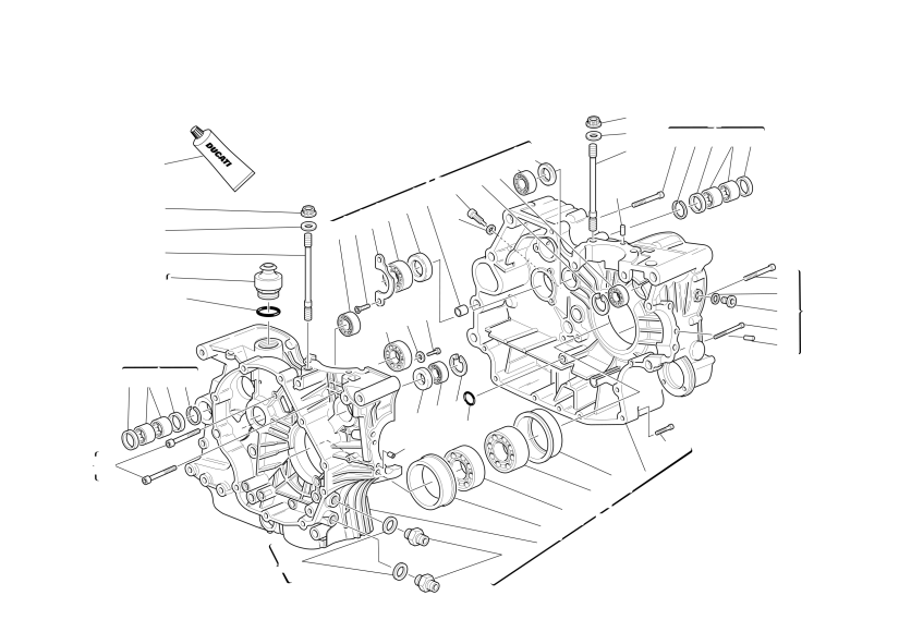 HALF CRANKCASES