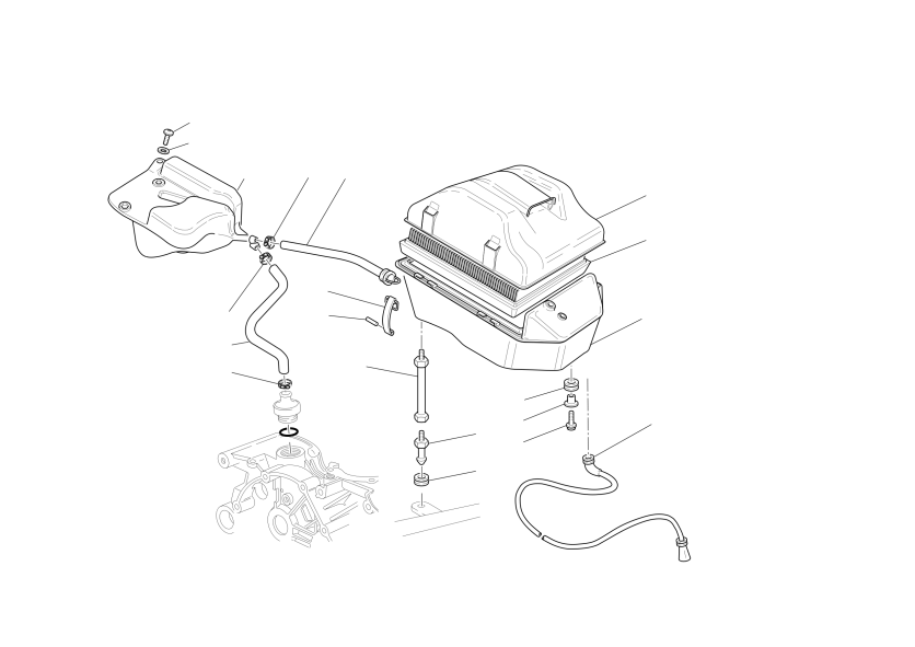 AIR INDUCTIO AND OIL VENT