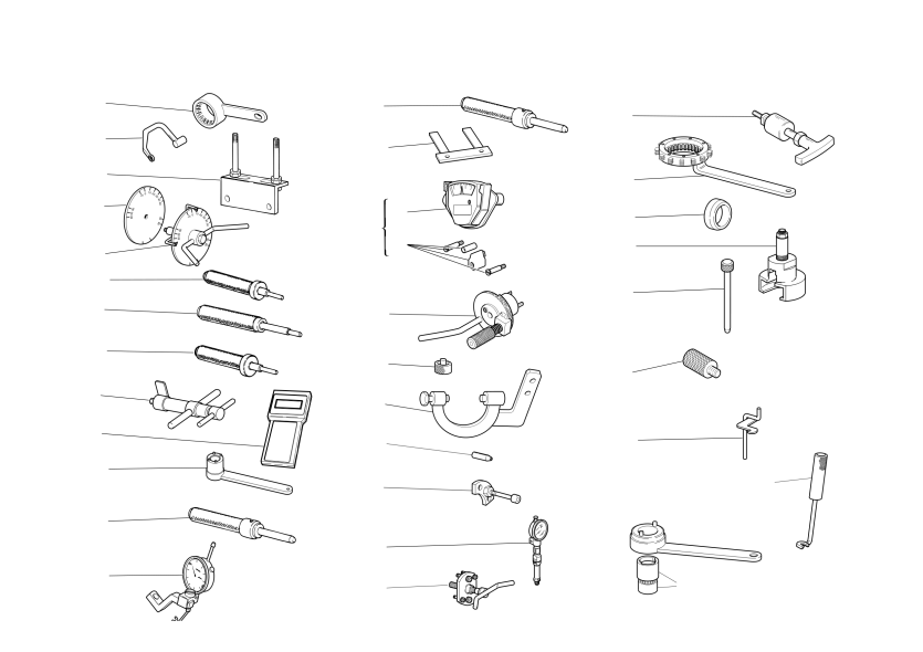 WORKSHOP SPECIAL TOOLS