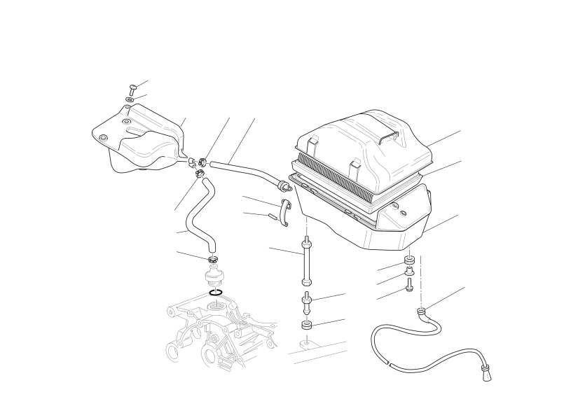 AIR INDUCTIO AND OIL VENT