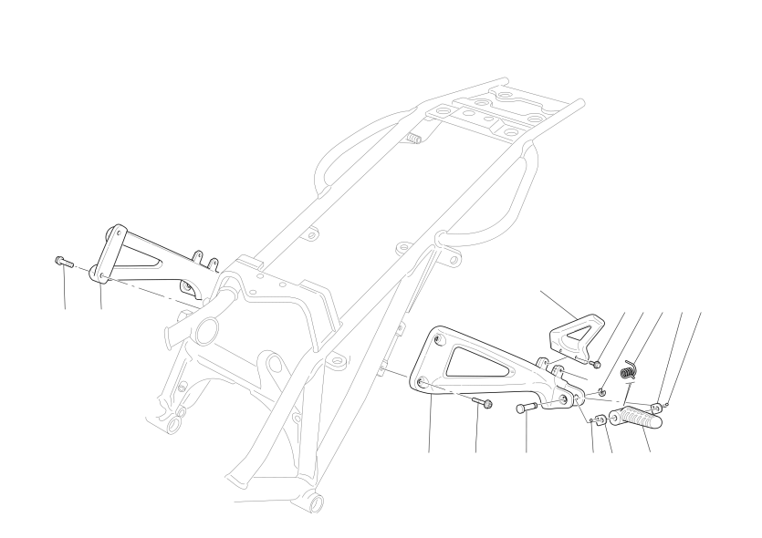 REAR FOOT RESTS