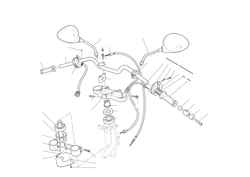 HANDLEBAR AND CONTROLS