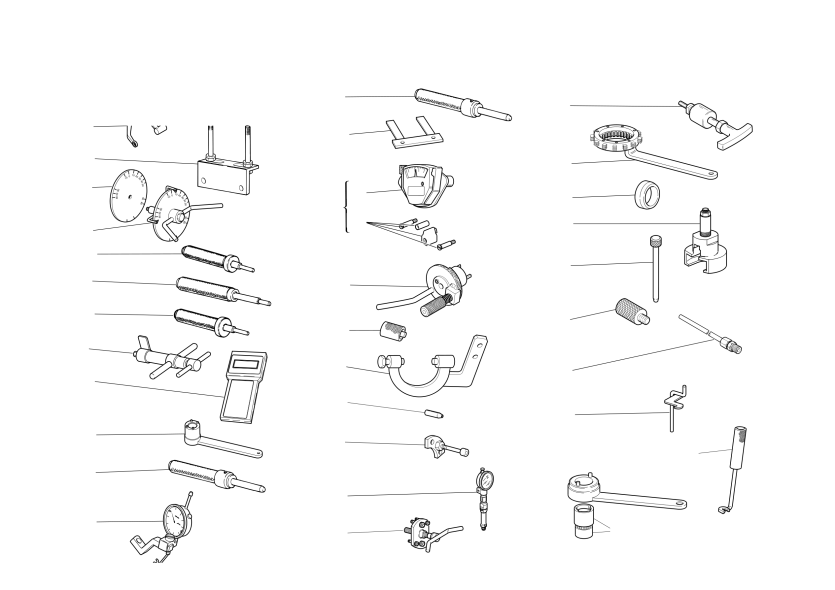 WORKSHOP SPECIAL TOOLS