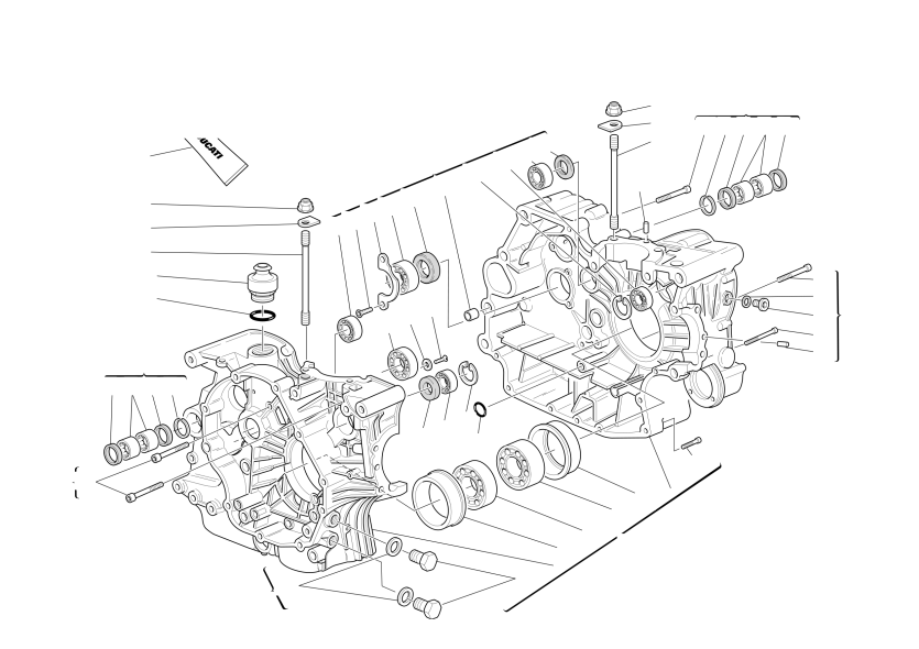 HALF CRANKCASES