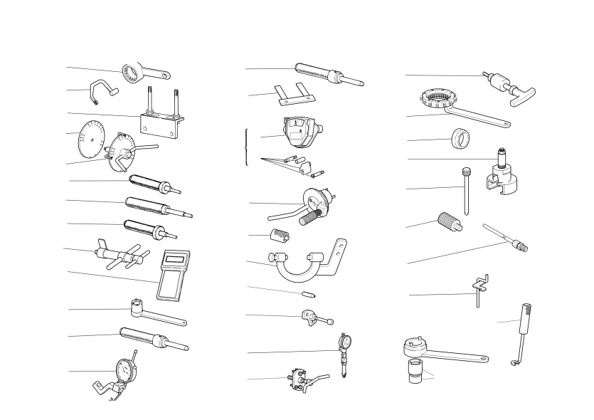 WORKSHOP SPECIAL TOOLS