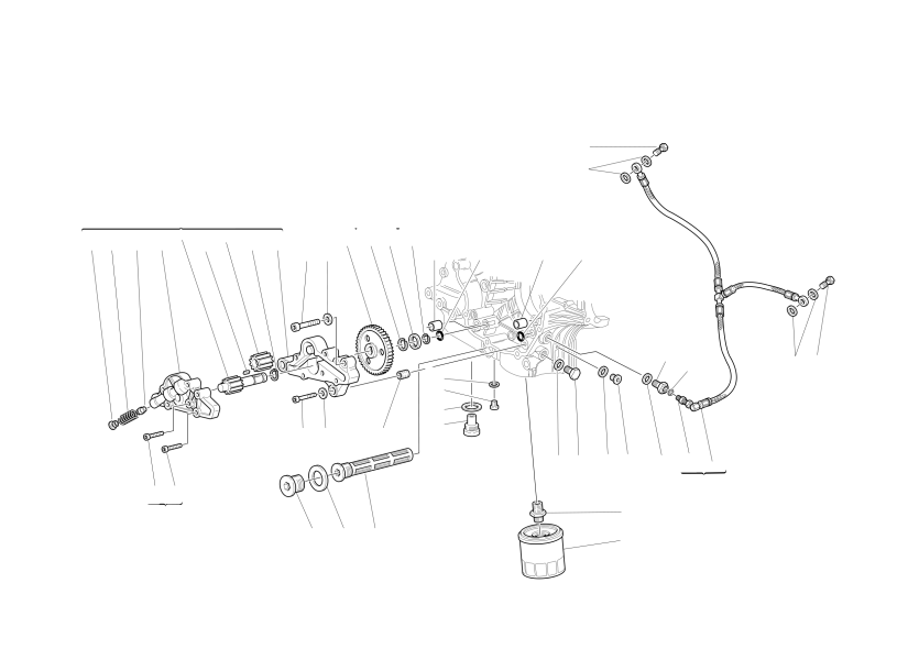 FILTERS AND OIL PUMP