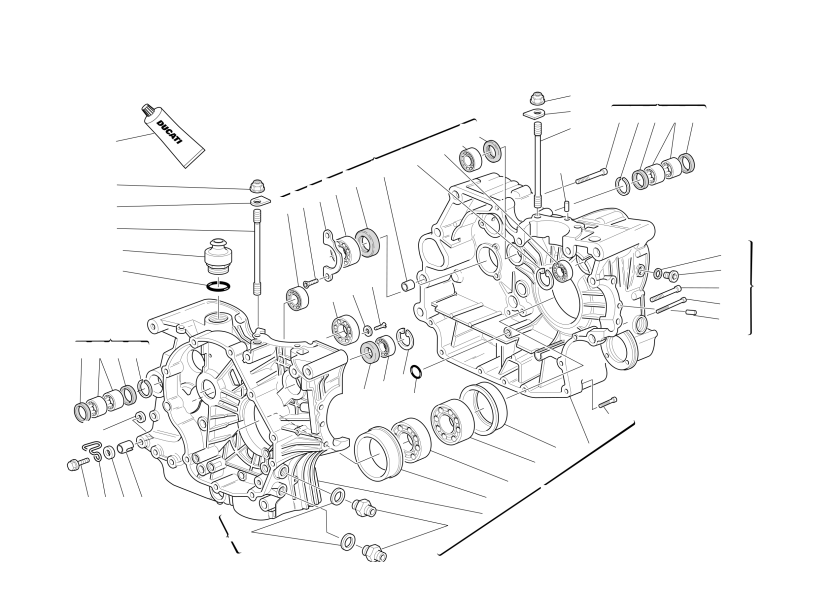 HALF CRANKCASES