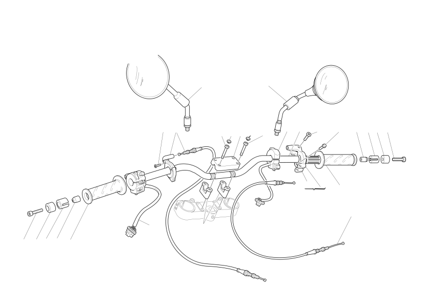 HALF HANDLEBARS