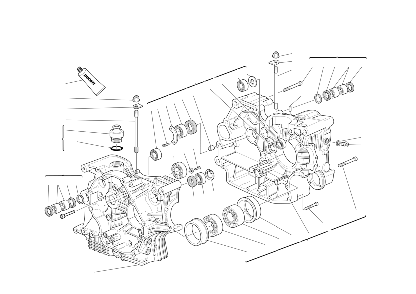 HALF CRANKCASES