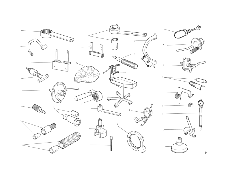 WORKSHOP SERVICE TOOLS ENGINE