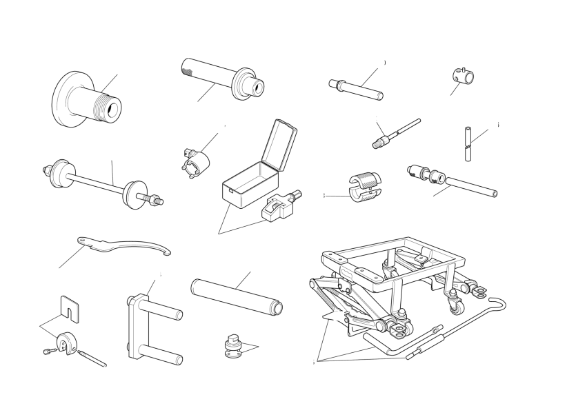 WORKSHOP SERVICE TOOLS FRAME