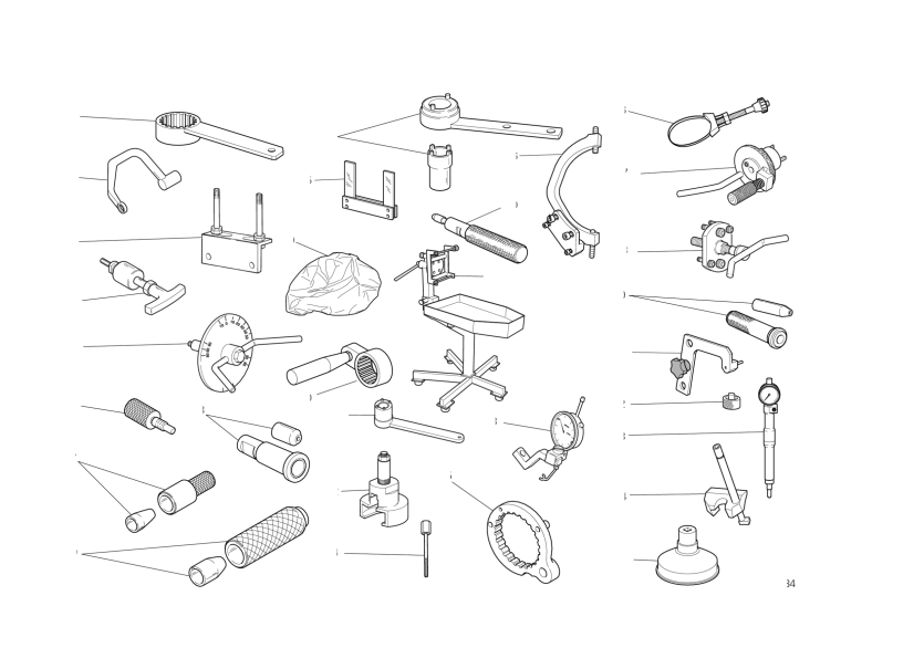 WORKSHOP SERVICE TOOLS ENGINE