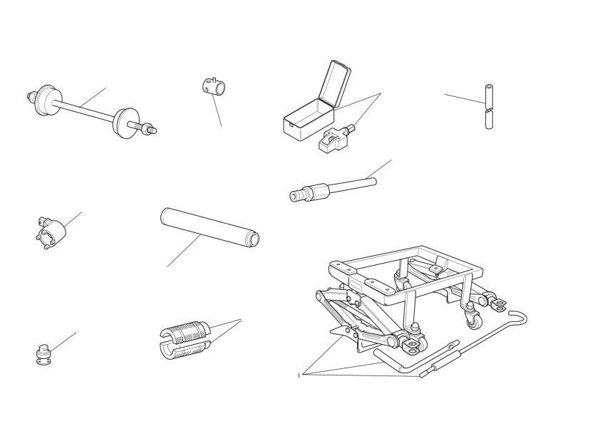 WORKSHOP SERVICE TOOLS FRAME