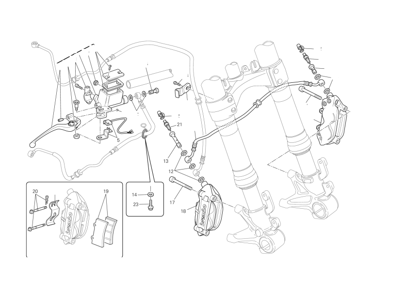 FRONT BRAKE SYSTEM