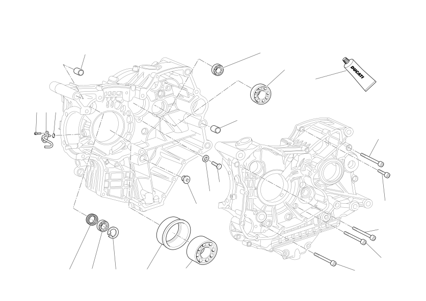 Crankcase halves
