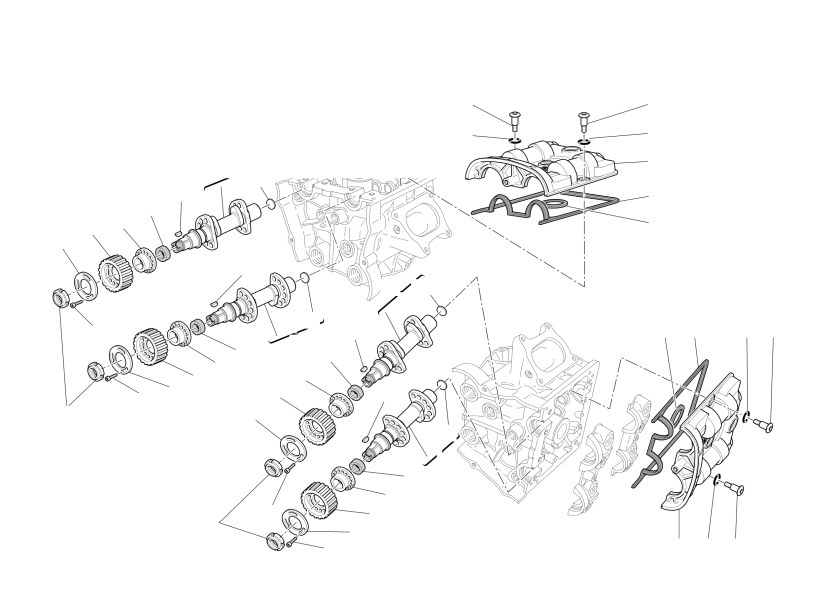 Cylinder head : timing system