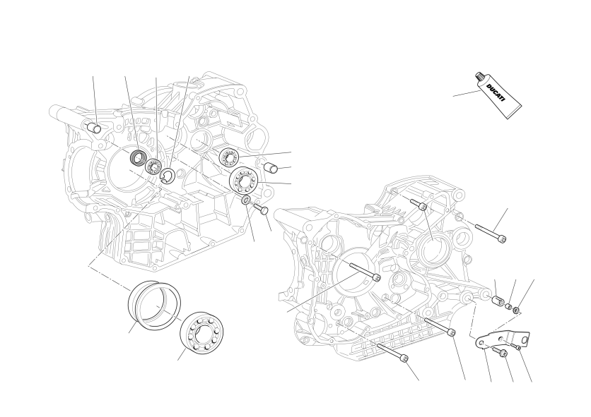 HALF CRANKCASES