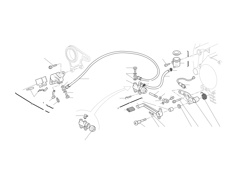 REAR HYDRAULIC BRAKE