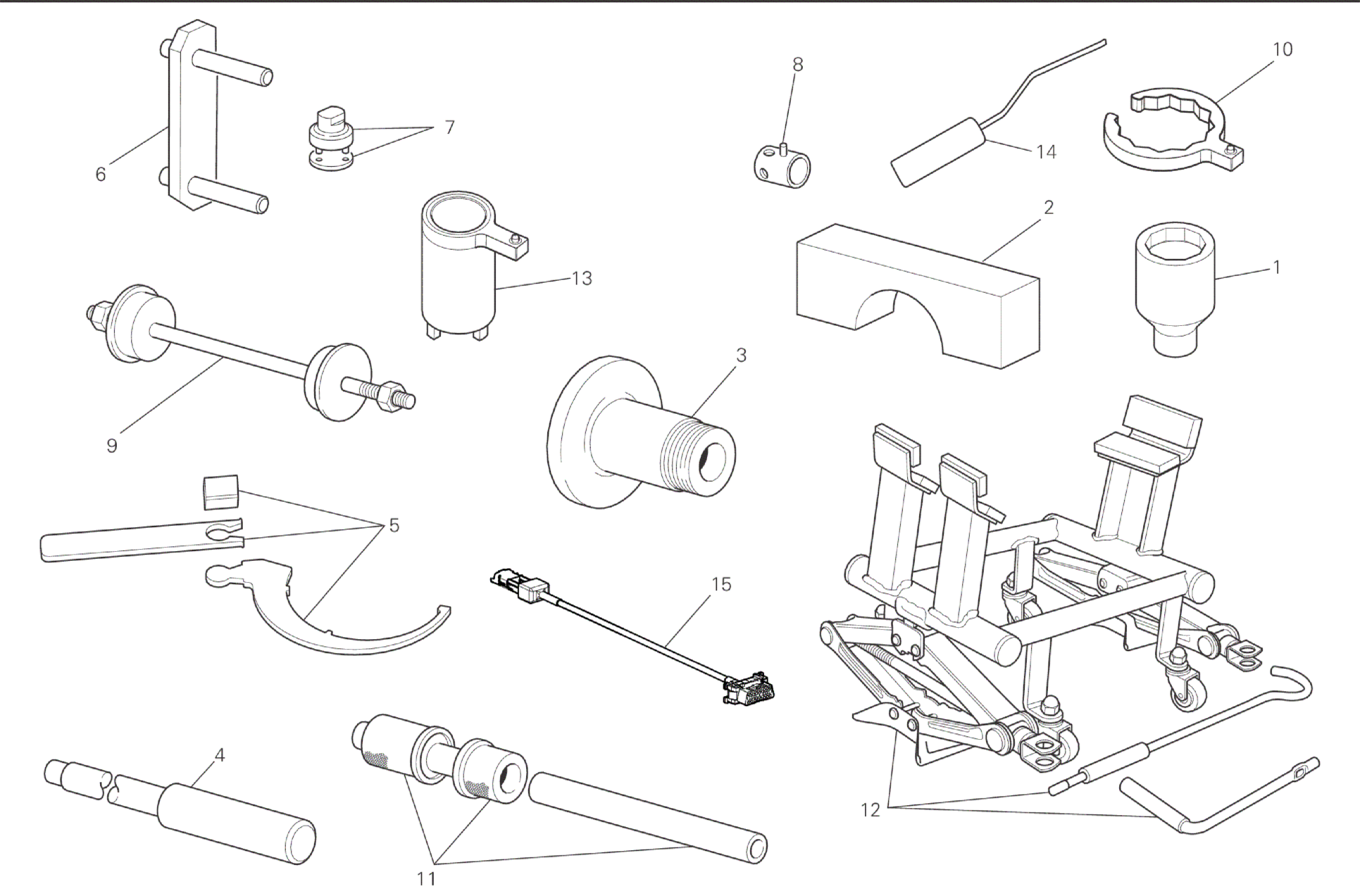 WORKSHOP SERVICE TOOLS