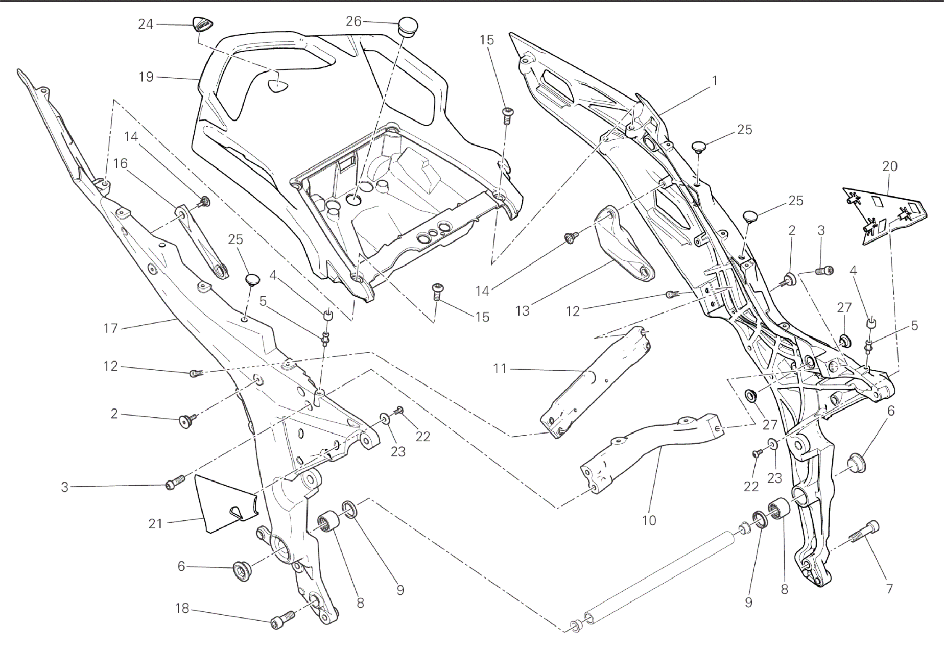 REAR FRAME COMP. 