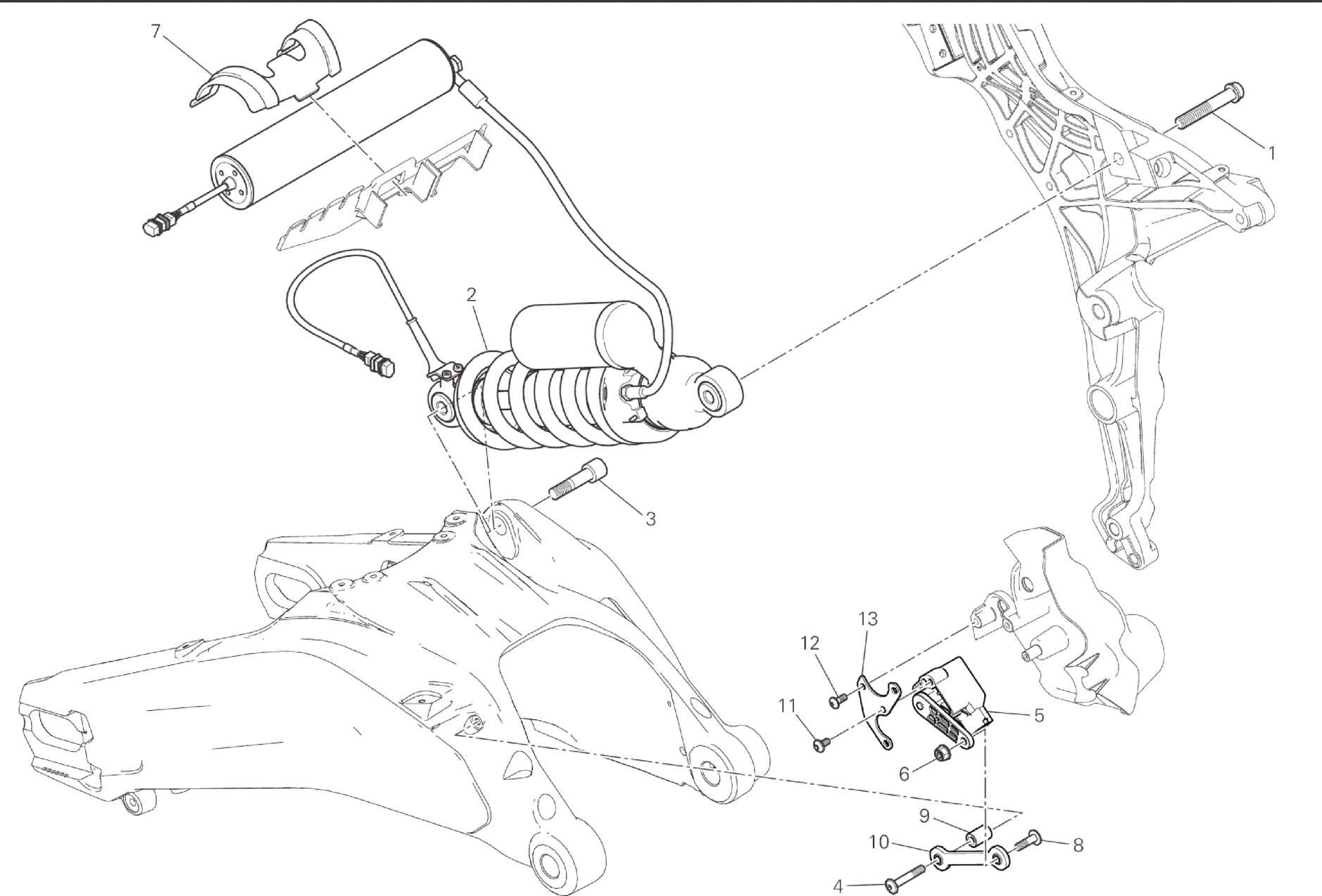 REAR SHOCK ABSORBER