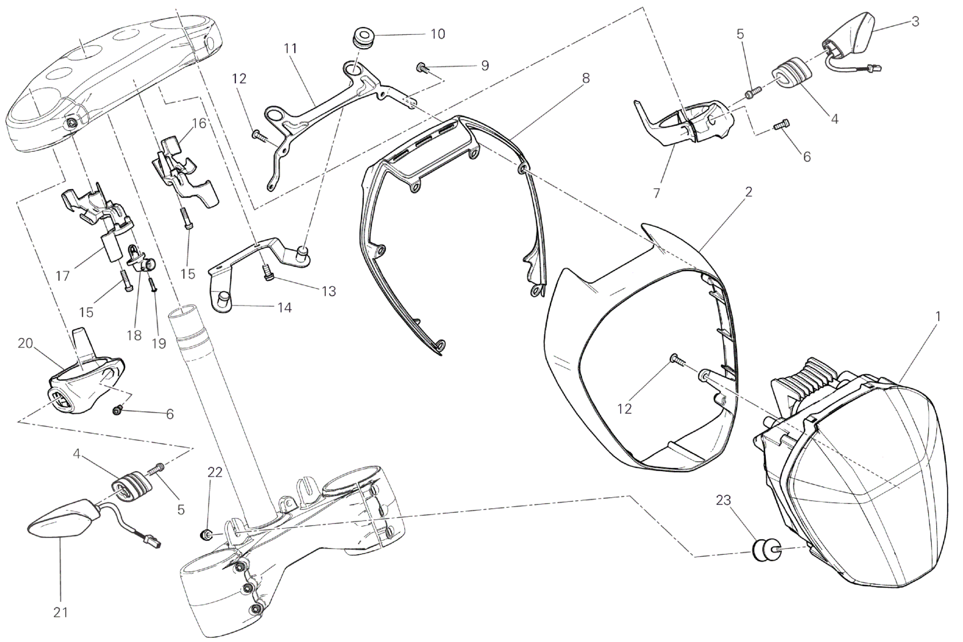 HEADLIGHT (AUS,EUR,FRA)