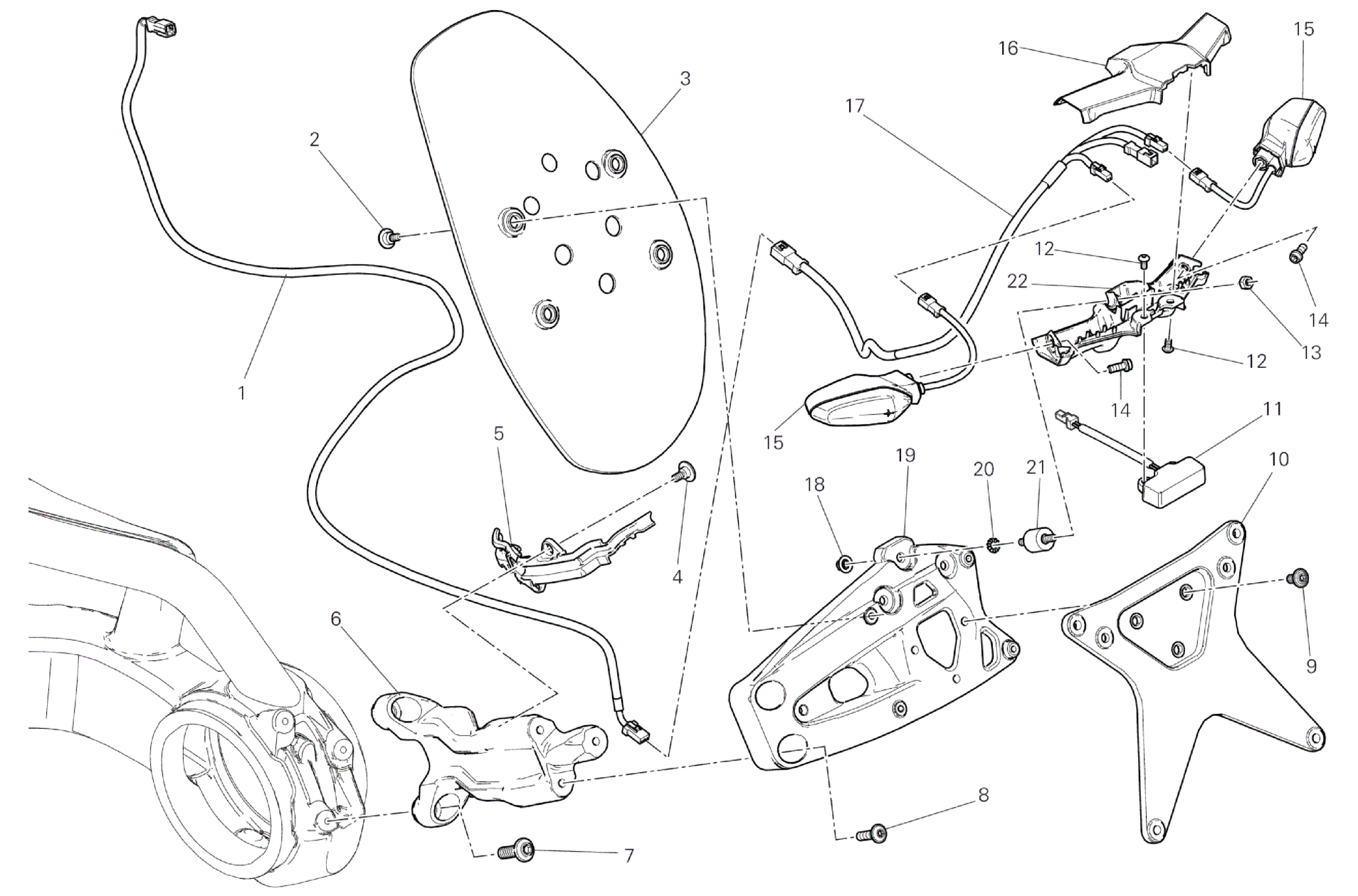 PLATE HOLDER (AUS,EUR,FRA,JAP)