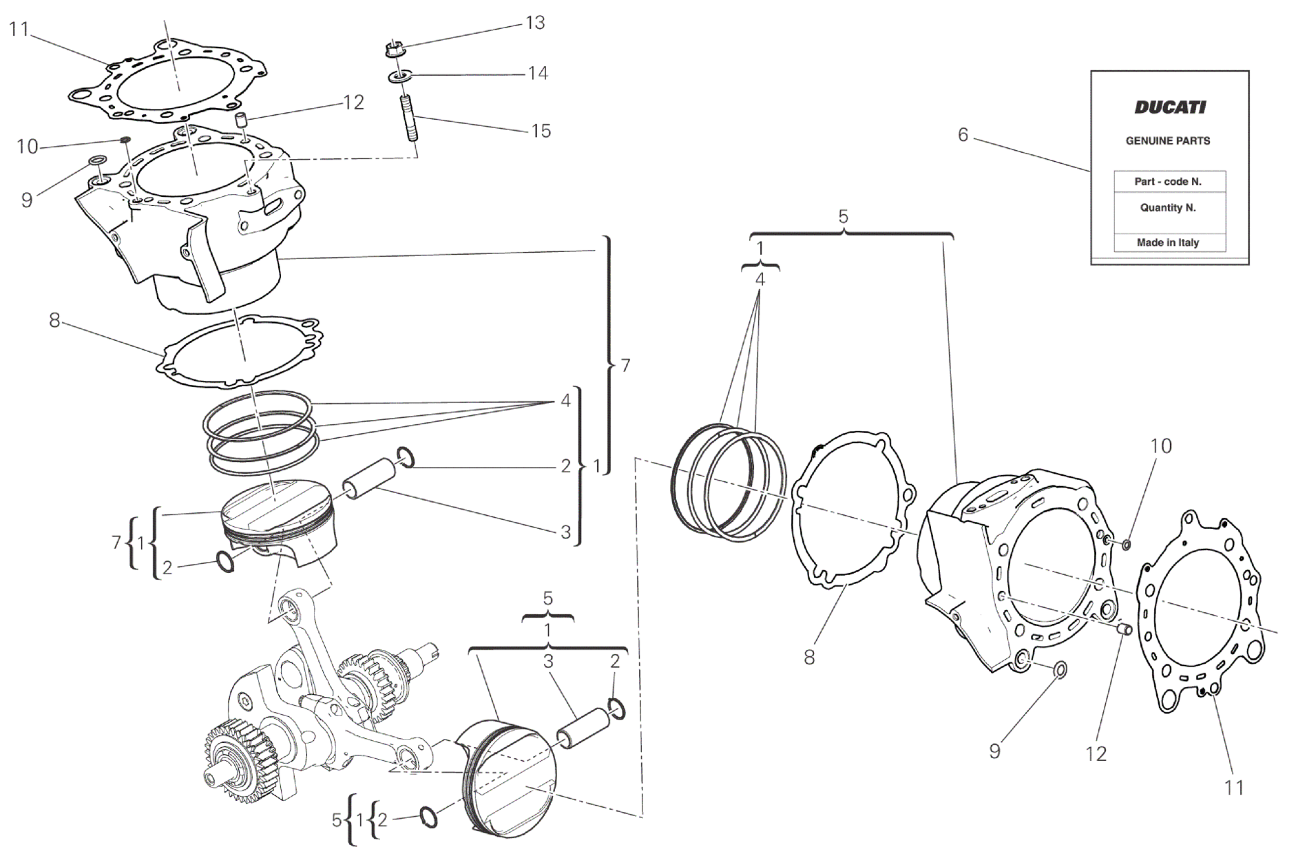 CYLINDERS - PISTONS