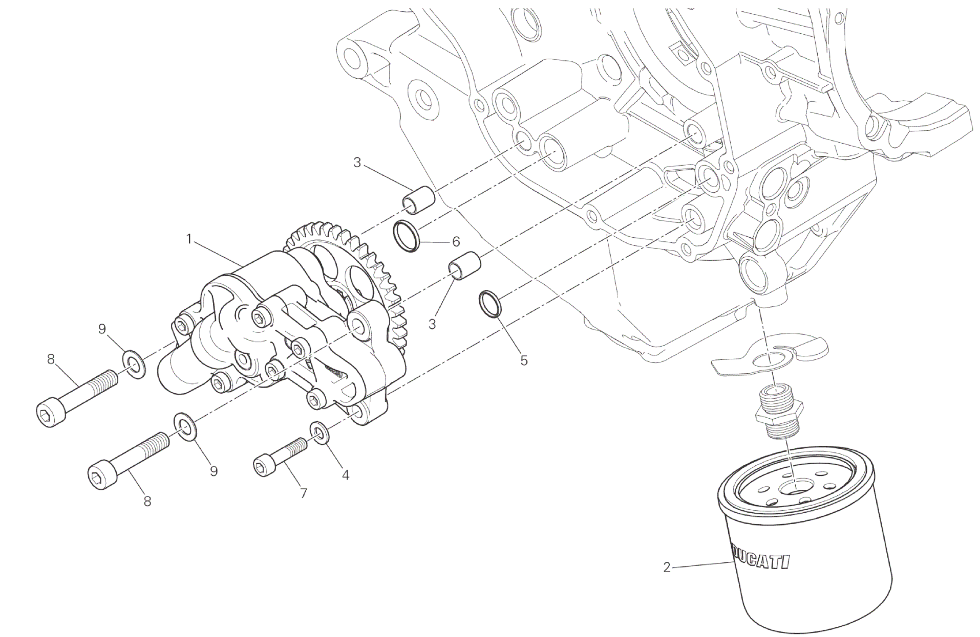 OIL PUMP - FILTER