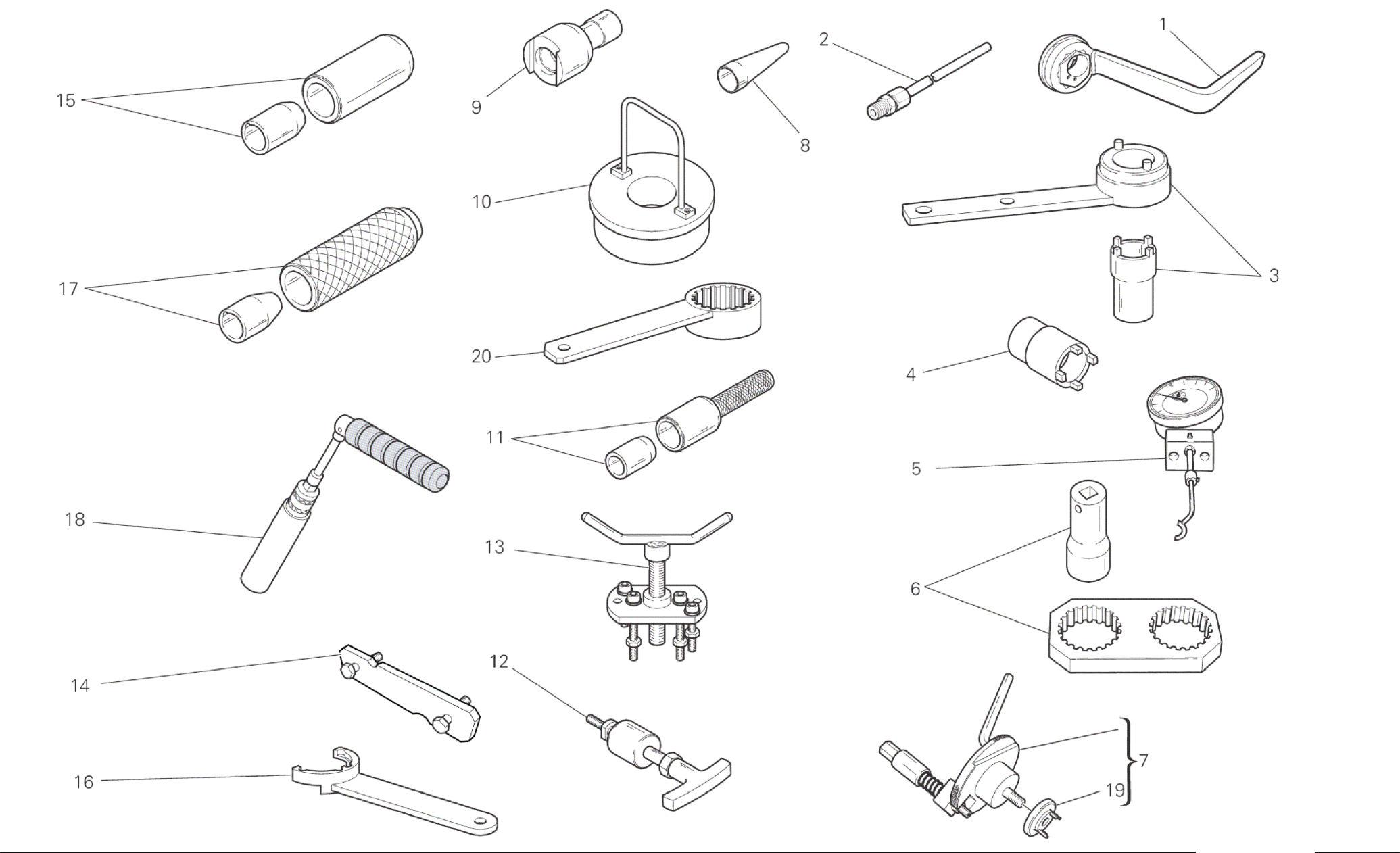 WORKSHOP SERVICE TOOLS ENGINE