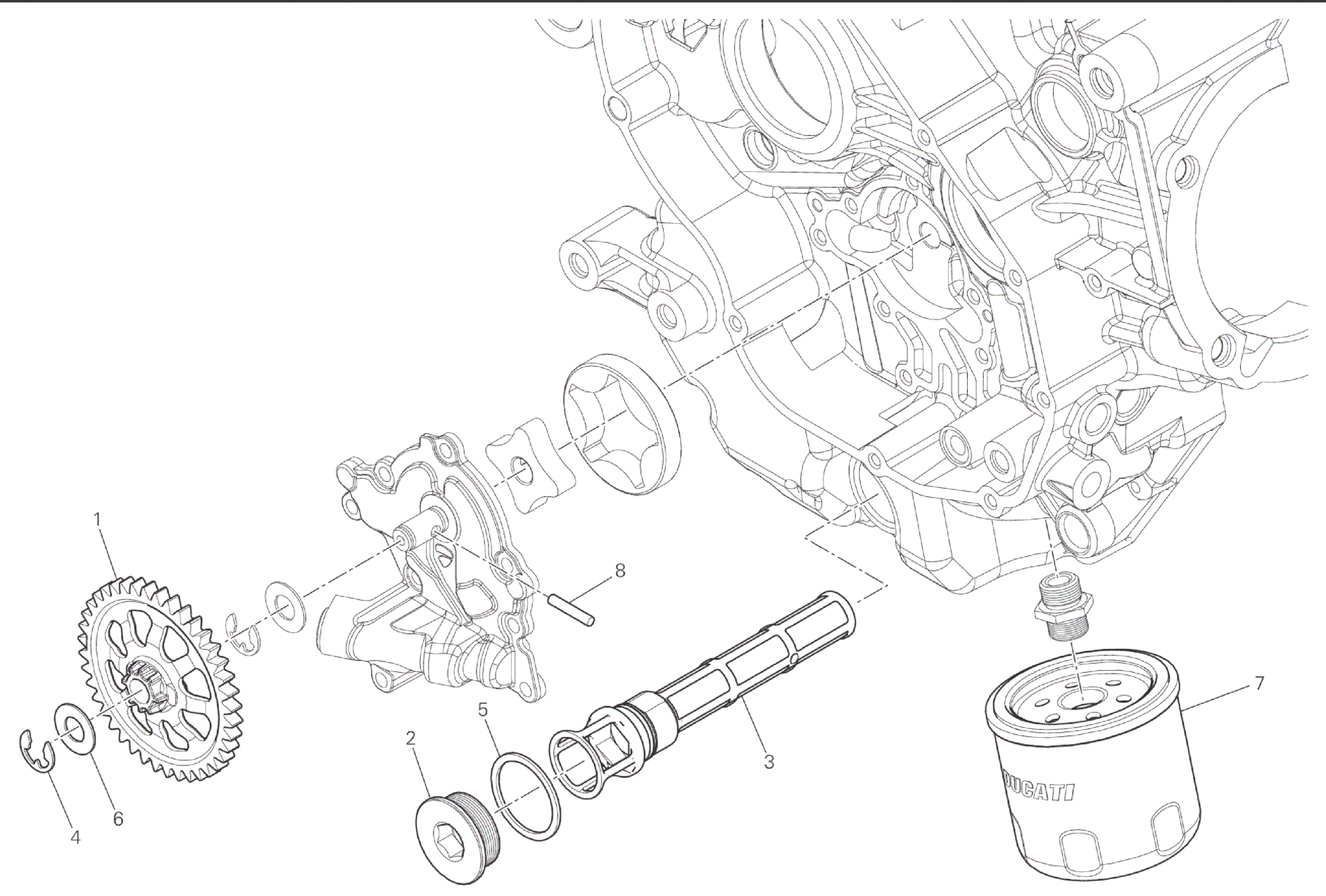 FILTERS AND OIL PUMP