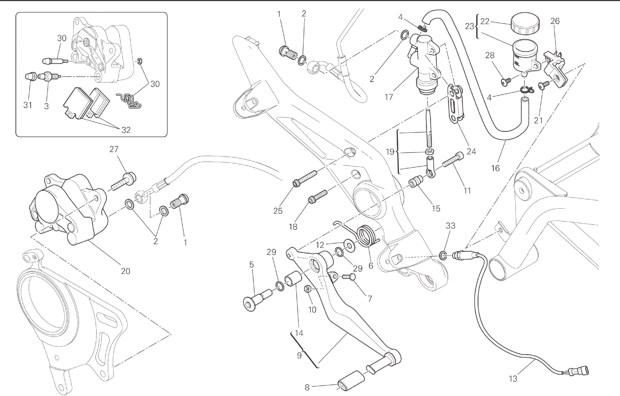 REAR BRAKE SYSTEM