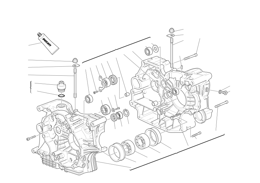 HALF CRANKCASES
