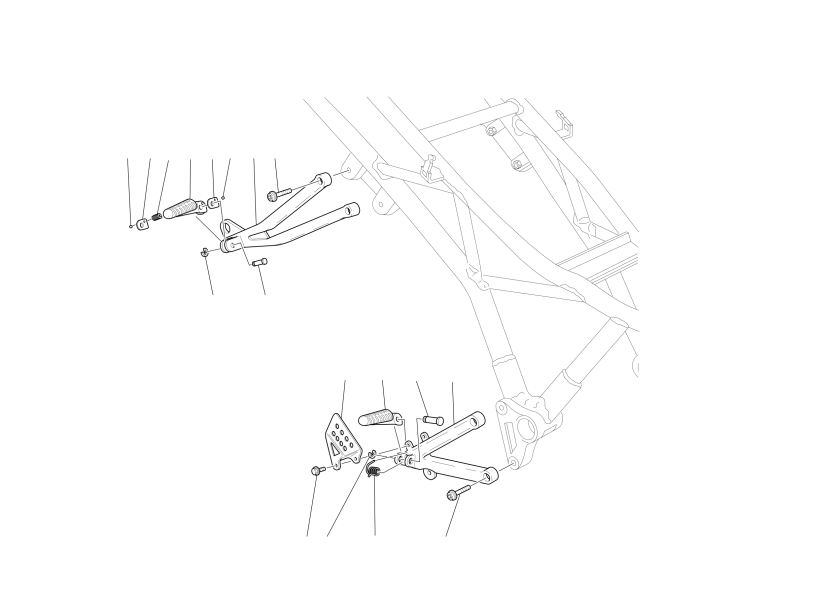 R.h. footrests