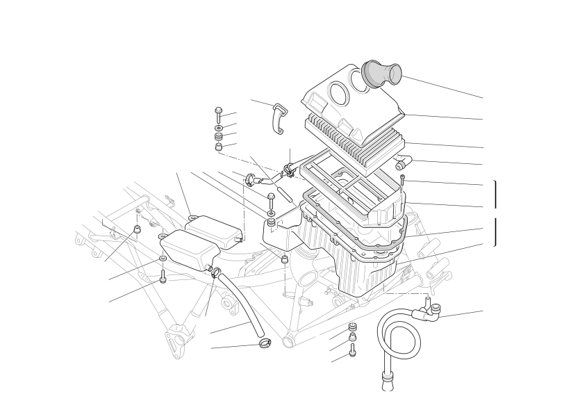 AIR INDUCTIO AND OIL VENT