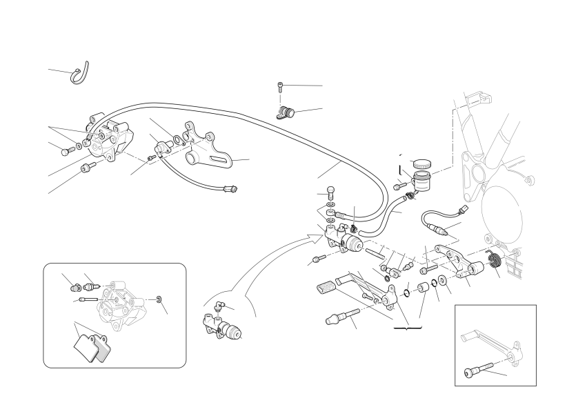 REAR HYDRAULIC BRAKE