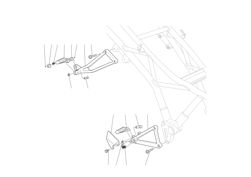 R.H. FOOT RESTS