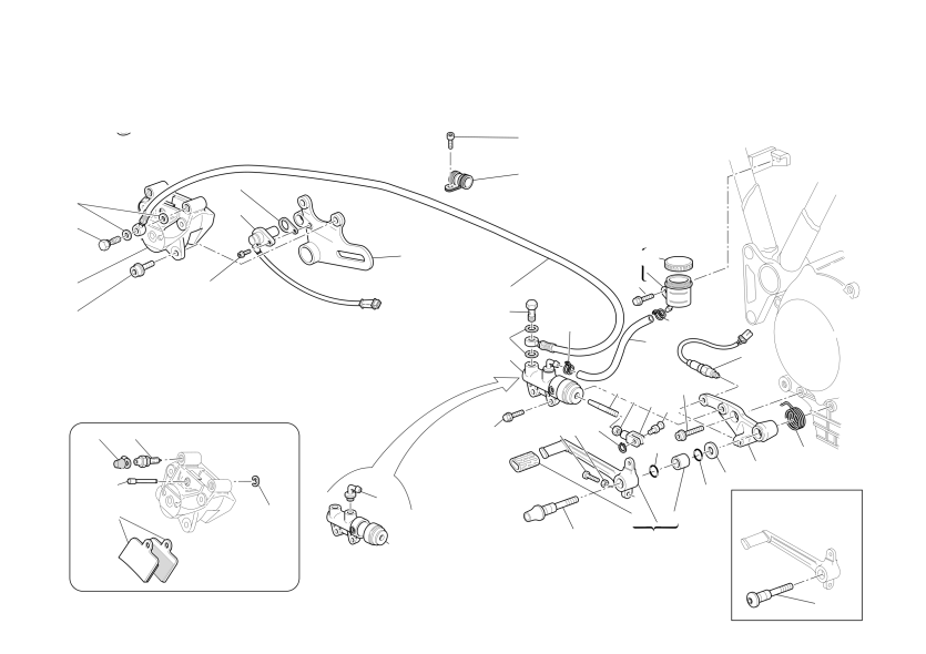 REAR HYDRAULIC BRAKE