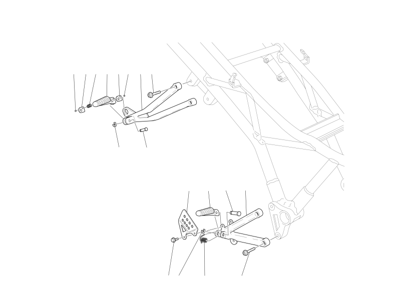 R.H. FOOT RESTS