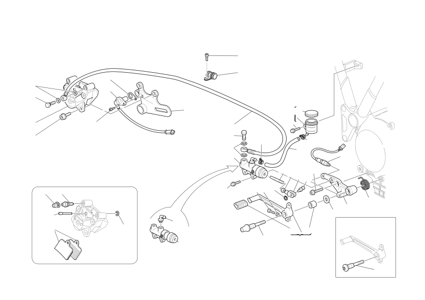 REAR HYDRAULIC BRAKE