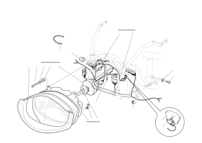 HEAD-LIGHT AND ELECTRIC WIRING