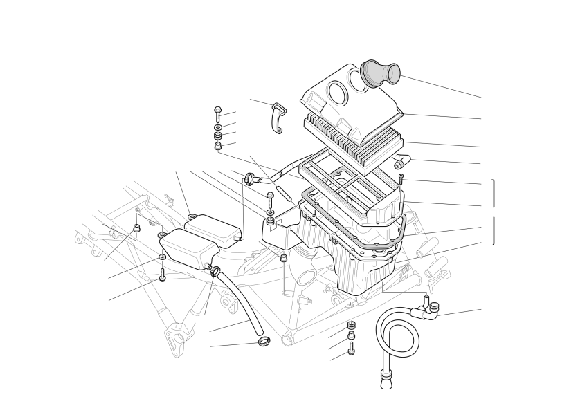 AIR INDUCTIO AND OIL VENT