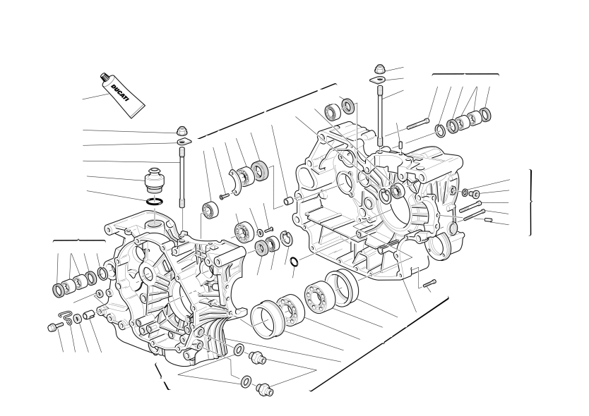 HALF CRANKCASES