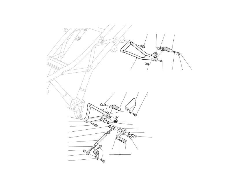 L.H. FOOT RESTS