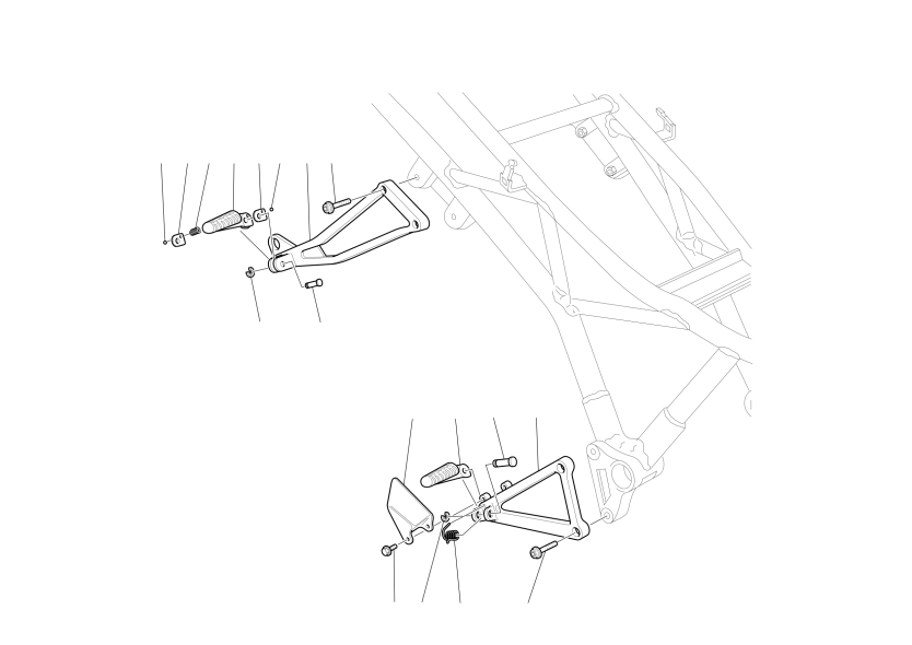 R.H. FOOT RESTS