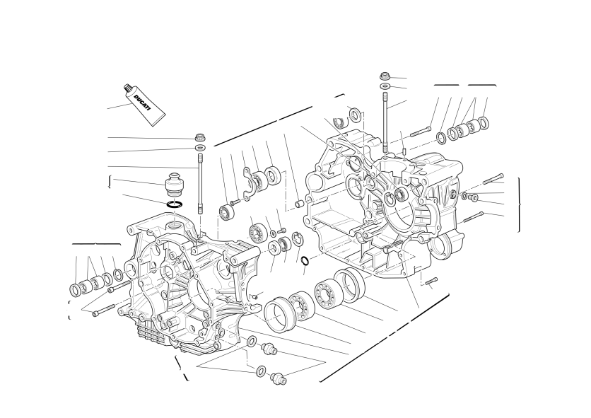 HALF CRANKCASES